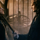 Geoffrey Rush and Liam Neeson in the 1998 non-musical adaptation of Les Misérables